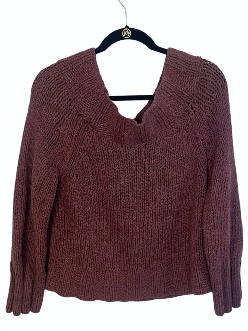 Free People Beachy off-the-shoulder sweater